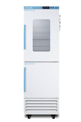Accucold Arfg15pvdlpw 24 Inch Wide Performance Series All-refrigerator/all-freezer Combination