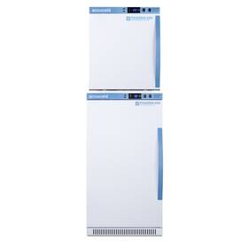 Accucold Ars32pvbiada-afz1pvstacklhd 20 Inch Wide Performance Series All-refrigerator/all-freezer Combination
