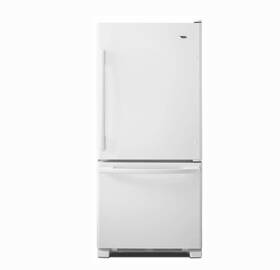 Amana Abb1924brw 29 Inch Bottom Freezer 18.5 Cu. Ft. Refrigerator -