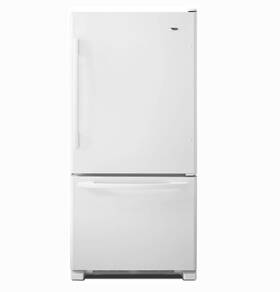 Amana Abb2224brw 21.9 Cu. Ft. Bottom Freezer Refrigerator -