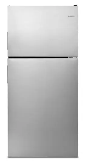 Art318ffds Amana Art318ffd 30 Inch W 18.15 Cu. Ft. Top Mount Refrigerator - Stainless Steel