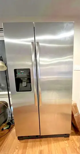 Asd2575brs Amana Stainless Side By Refrigerator Pick Up Only