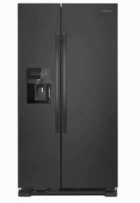 Amana Asi2575grb 36 Inch Freestanding 24.57 Cu. Ft. Side By Refrigerator -