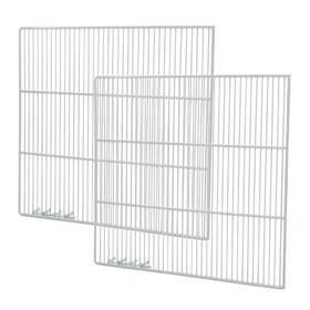 Ancaster Food Equipment Afe-245x225 Freezer Refrigerator Shelf 24.5 X 22.5 Adjustable Steel Wire White Commercial