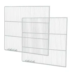 Afe-2575x23 Ancaster Food Equipment Freezer Refrigerator Shelf 25.75 X 23 Adjustable Steel Wire White Commercial