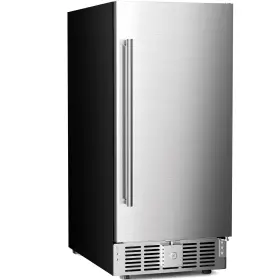 Bc-85b Antarctic Star Beverage Refrigerator 15 Inch 3.7cu.ft 135 Can Undercounter Silver