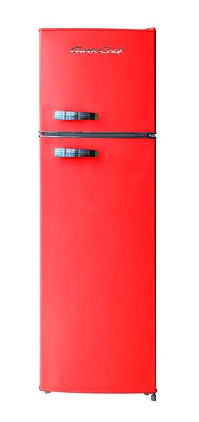 Arctic Chef Acfr105red Retro Refrigerator 10 Cu Ft 2 Door Top Freezer Red Rca Rfr1055 Apartment Size