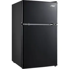Arctic King 195925357435 3.2 Cu Feet Two Door Compact Refrigerator With Freezer Black