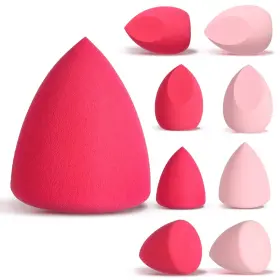 Afrm033aes Arctic King 8pcs Makeup Sponge Set Professional Blender Soft Concealer Facial