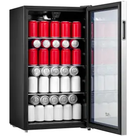 Arv115b1ast Arctic King 115-can Beverage Fridge And Cooler Stainless Steel Look