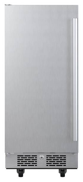 Avallon Afr152ssodlh 15 Inch Wide 3.3 Cu. Ft. Outdoor Compact Refrigerator