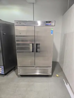 178a49 Avantco Used Side By Commercial Refrigerator