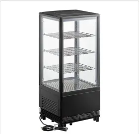Gsm-3-hc Avantco Glass Sides Countertop Refrigerator