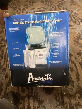 Wd31ec Avanti Wd30ec Water Dispenser Table Top Hot Cold Guc Perfect For Home And Office