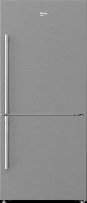 Bfbf3018ssim Beko - 30 Inch Freezer Bottom Stainless Steel Refrigerator With Ice Maker