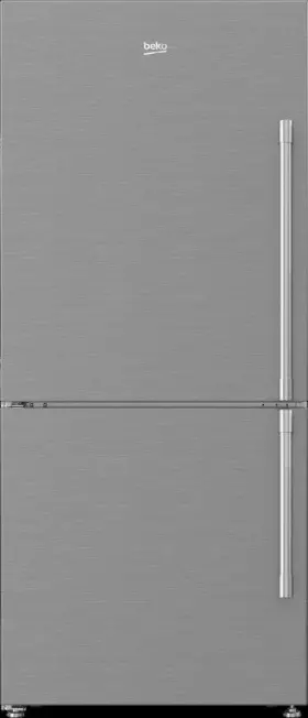Bfbf3018ssiml Beko - 30 Inch Freezer Bottom Refrigerator With Ice Maker Left Hinge