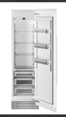 Ref24rcprr Bertazzoni Ref24rcprr/23 24 In Wide 12.99 Cu. Ft. Right Swing Column Refrigerato