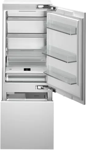 Ref30bmbzpnv Bertazzoni 30 Inch Panel Ready Built- In Bottom Mount Refrigerator