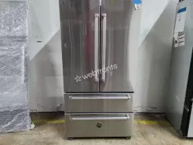 Ref36x17 Bertazzoni 36 Inch Stainless French Door Refrigerator #109263