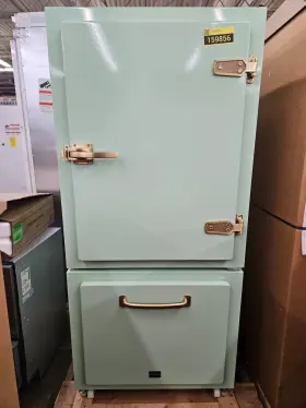Bc19bfclbbi2 Big Chill 30 Inch Jadite Green Classic Fridge Without Ut Ice Nob #159856