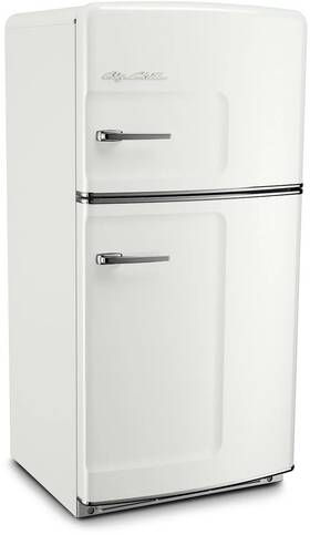 Big Chill Bc21tfrli2 33 Inch Classic White Retro Refrigerator Nib #157670