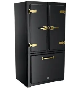 Bc22bfmbbb Big Chill 36 Inch Matte Black Cd French Door Refrigerator Nib #159870