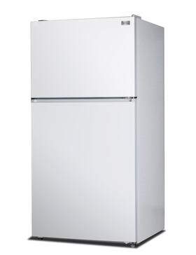 Black Decker Br2400limb Refrigerator 24 Cu. Ft. Top Mount Ice Maker White Br2400jimw Adjustable 2-door
