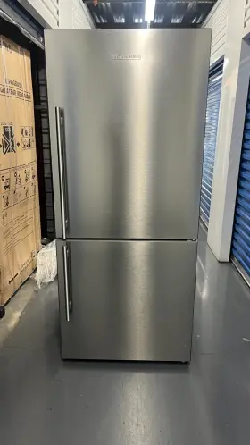 Brfb1812ssn Blomberg La Pickup 30 Inch Counter Depth Bottom-freezer Refrigerator Stainless Steel