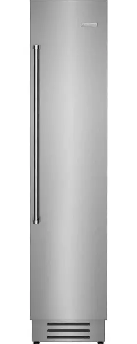Bifp18r0 Blue Star 18 Inch Panel Ready Right Hand Hinge Column Freezer Nib #157695