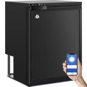 Bodega 352189656227 2.3 Cu. Ft. 65l Rv Fridge Freezer Car Refrigerator With Lock