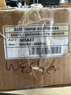 00665847 Bosch Thermador Module-control 665847