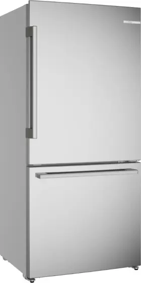 B33cm10sns Bosch 100 Series 33 Inch Counter-depth Bottom Mount Refrigerator