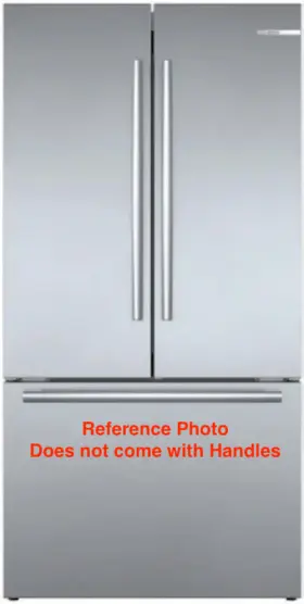 B36ct80sns Bosch 800 Series 36 Inch Smart Counter Depth French Door Refrigerator -