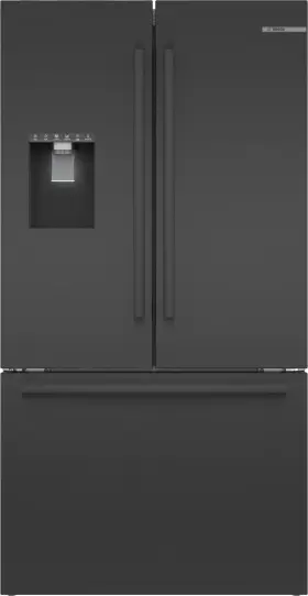 B36fd50snb Bosch 500 Series 36 Inch Black Stainless French Door Smart Refrigerator