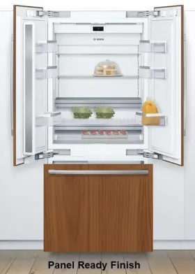 B36it905np Bosch Benchmark Series 36 Inch French Door Panel Ready Refrigertor