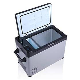 Brisunshine Fur8hq2smkn 52-quart Portable Refrigerator Freezer 2 In 1 -7.6 F To 68 Quick Cooling
