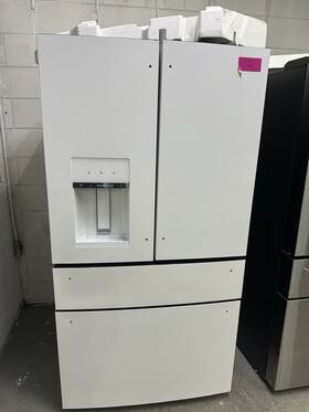 Caf Cxe22dp4pew2 French Door Refrigerator White Autofill Humidity Control