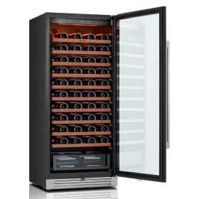 Clf-ws275r Calefort Caftlefort 24 Inch Wine Cellar Fridge Showcase Cooler Cabinet 90 Bottle 40-65 F