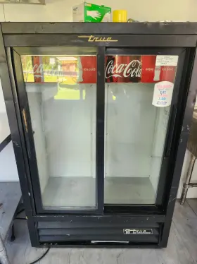 Tr14148586 Coca-cola Vintage Double Door Commercial Drink Fridge