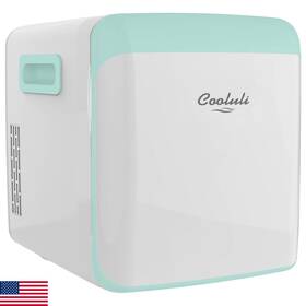 Cooluli B07y8vcpc6 15l Mini Fridge For Bedroom - Car Office Desk College Dorm Room 12v