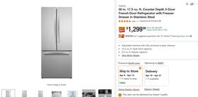 Cosmo Cos-rffv183ghs 30 In French Door Refrigerator