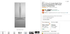 Cos-rffv183ghs Cosmo 30 In French Door Refrigerator