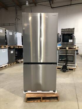 Cosmo Ob-ua1-sr381vffr 30 Inch 3 Door French Refrigerator Stainless Open Box Cosmetic Impections