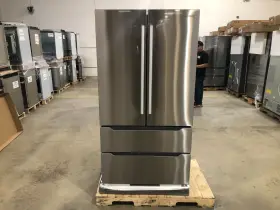 Ob-ua12-g-sshr522rdf Cosmo 36 Inch 4 Door French Refrigerator Stainless Open Box Cosmetic Impections