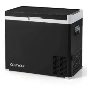 Costway 978673853928 1.5 Cu. Ft. Portable Car Freezer With -4 F 68 For Rvs In Black