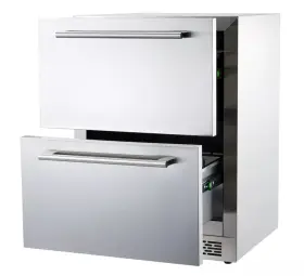 Cuisinaid 198290849277 24in Undercounter Refrigerator Weatherproof Full Stainless Steel Body 37-65f