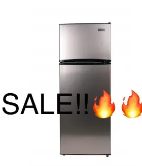 Curtis International Ltd. 058465827588 7.5 Cu. Ft. Top-freezer Refrigerator Frigidaire Platinum Series Stainless Nib