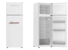 Curtis International Ltd 058465830571 Modern Frigidaire 7.5 Cu Ft Retro Top Mount Freezer Refrigerator Fridge
