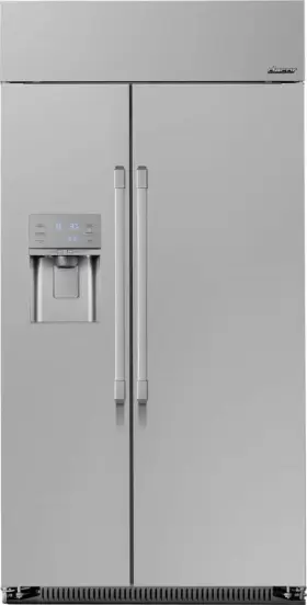 Dyf42sbiwr Dacor 42 Inch Stainless Counter Depth Side By Refrigerator