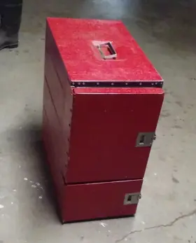 Sr19 Dale Engineering & Development Inc Vintage Dual Temperature Aviation Refrigerator Model